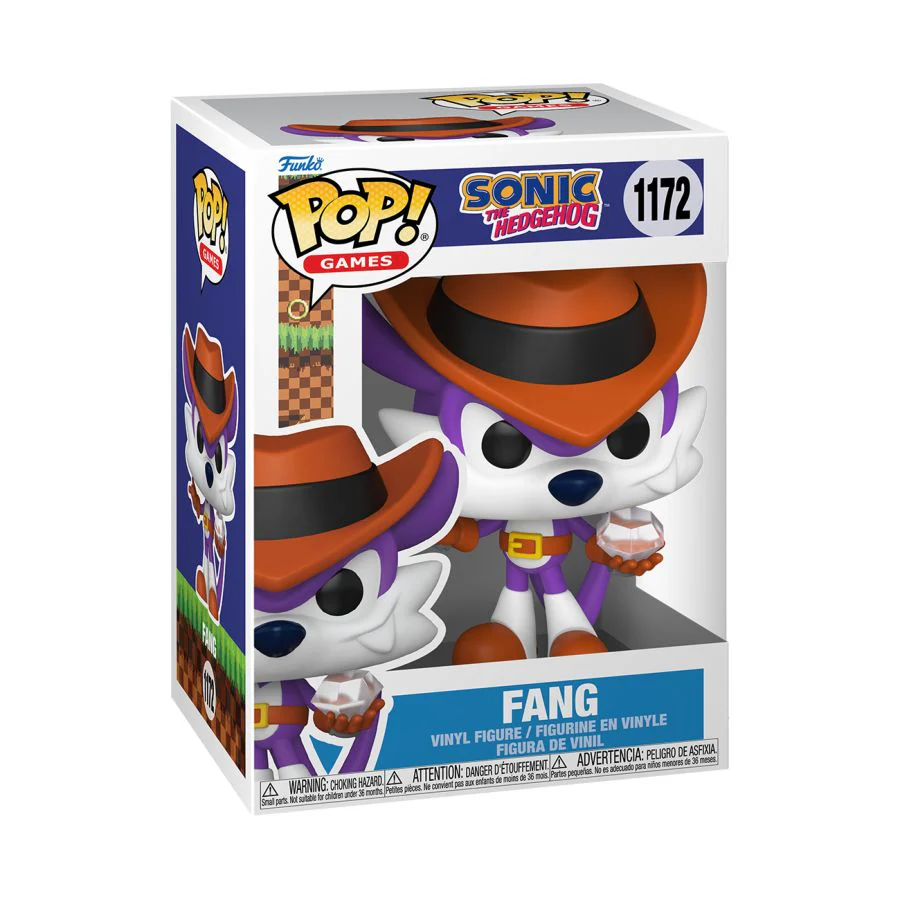 Fang #1172 Sonic the Hedgehog Pop! Vinyl