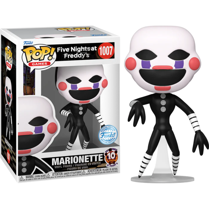 Five Nights at Freddy's: 10th Anniversary - Marionette #1007 Pop! Vinyl