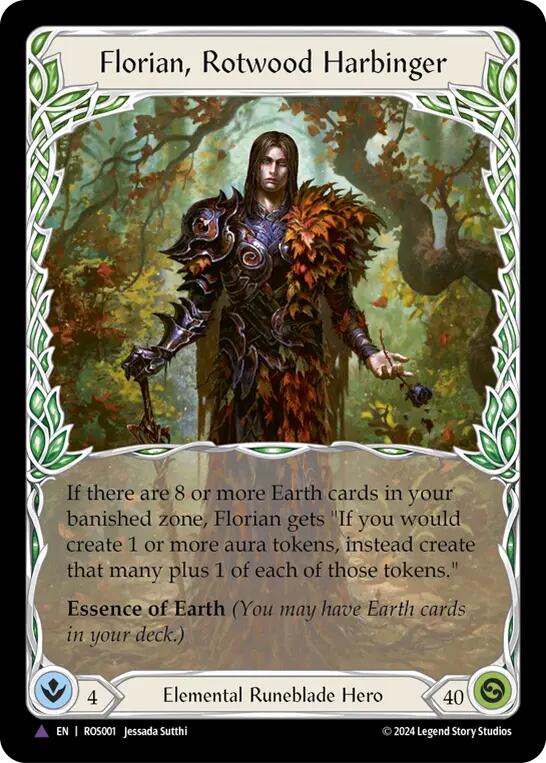 Florian, Rotwood Harbinger (Marvel) [ROS001-MV] (Rosetta)  Cold Foil - Image 2