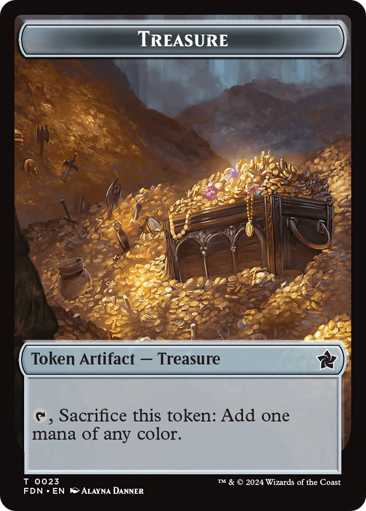 Food // Treasure Double-Sided Token [Foundations Tokens] - Image 2