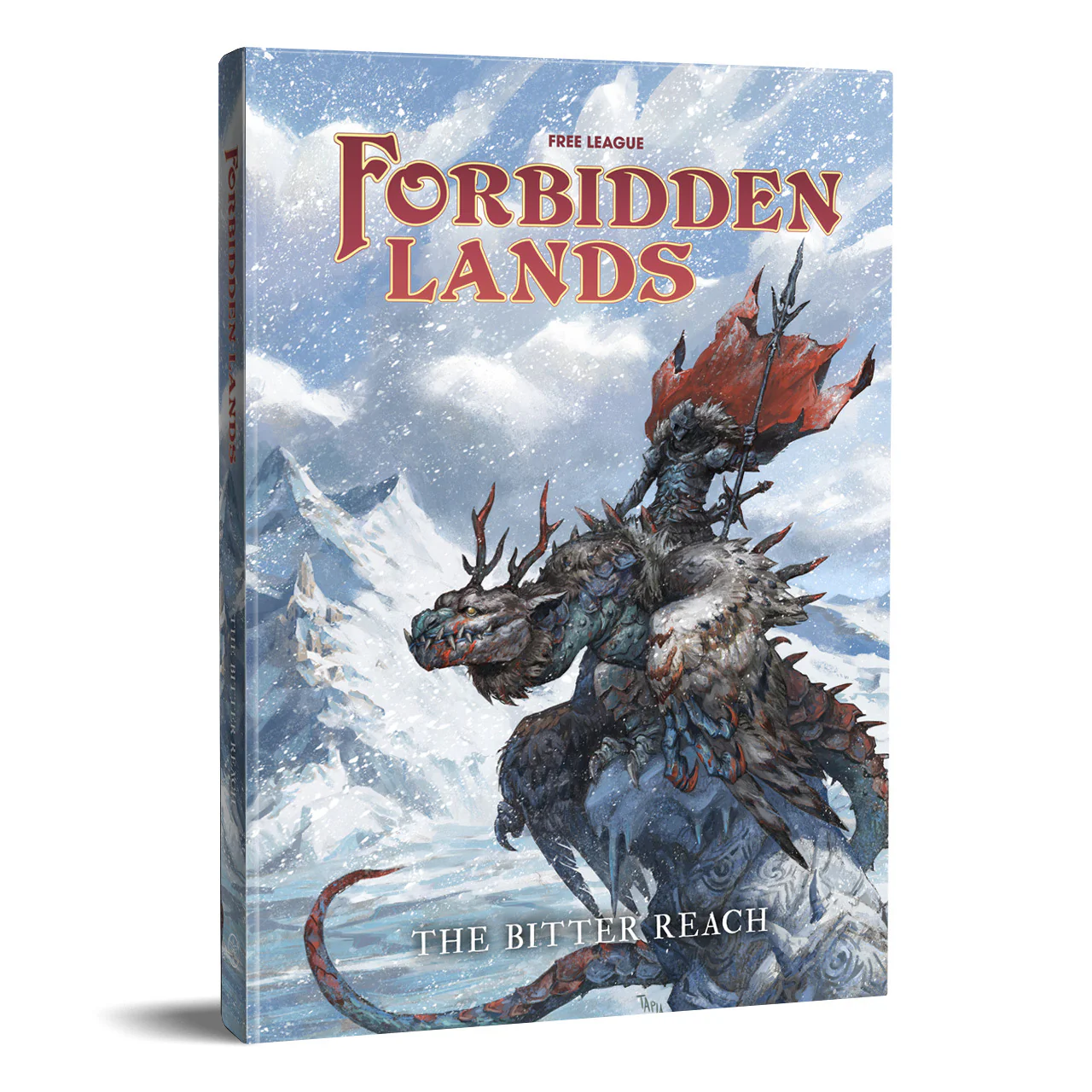 Forbidden Lands - The Bitter Reach (Campaign Module, Hardback)