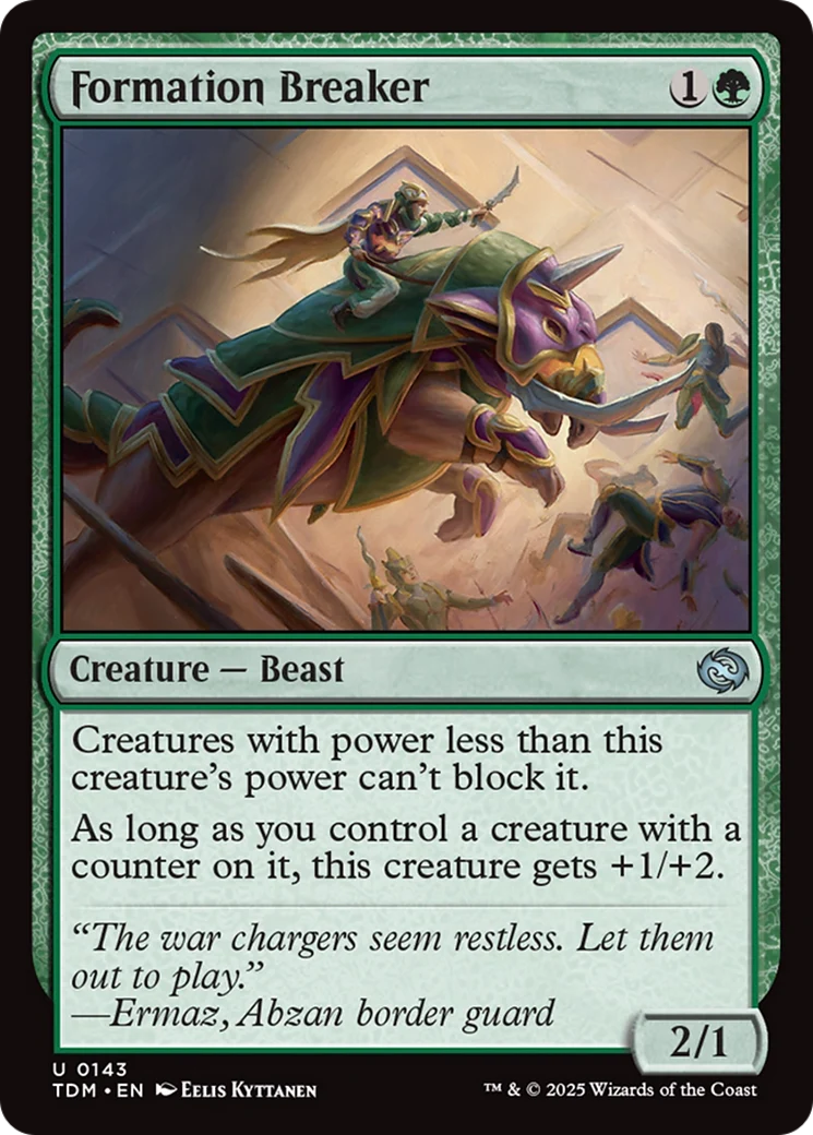 Formation Breaker [Tarkir: Dragonstorm]