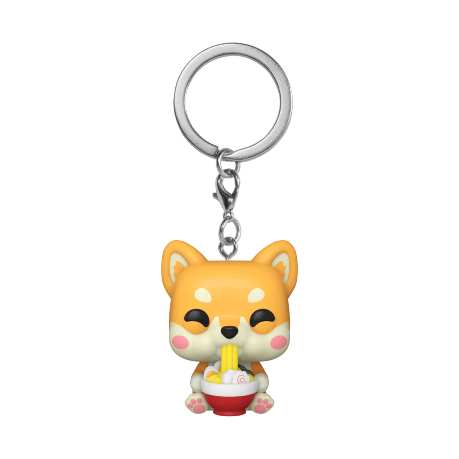 Funko Food - Ramen Shiba Pop! Vinyl Keychain - Image 2