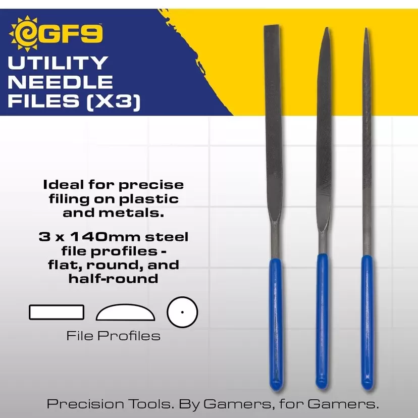 Gale Force 9: Precision Hobby Tools – Utility Needle Files - Image 3