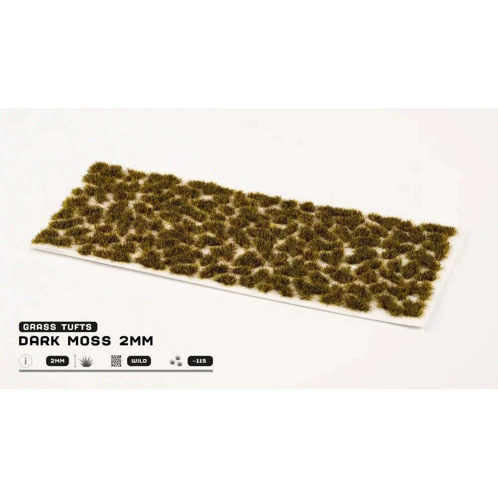Gamers Grass - Grass Tufts - 2mm - Dark Moss - Image 2