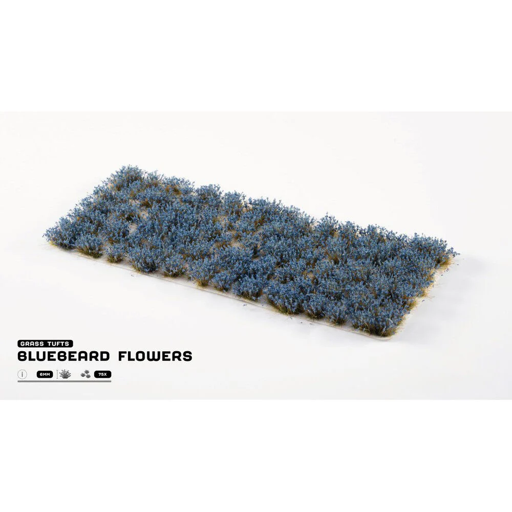 Gamers Grass - Grass Tufts - Flowers - Bluebeard - Image 2