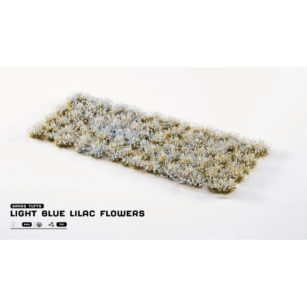 Gamers Grass - Grass Tufts - Flowers - Light Blue Lilac - Image 2