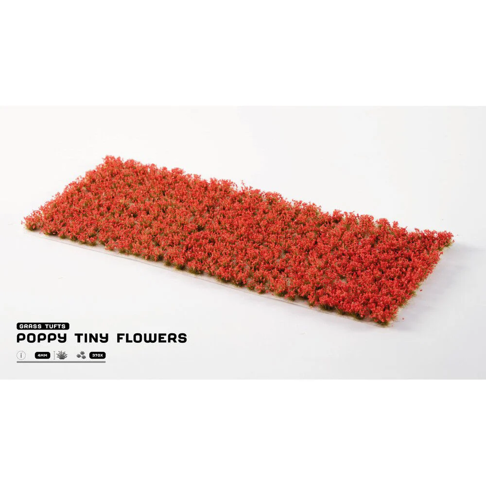 Gamers Grass - Grass Tufts - Flowers - Poppy Tiny - Image 2