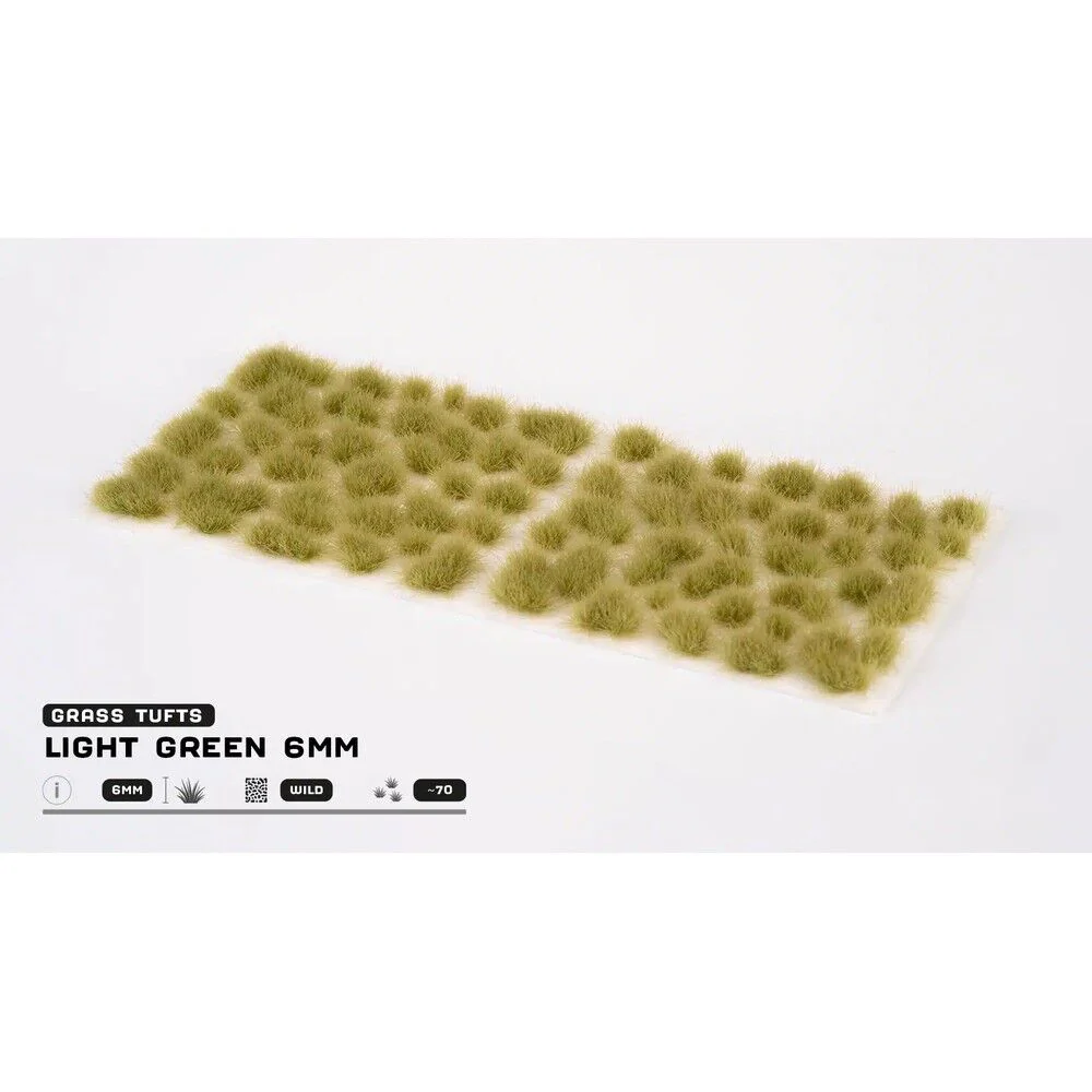 Gamers Grass: Tufts: Light Green 6mm (Wild) - Image 2