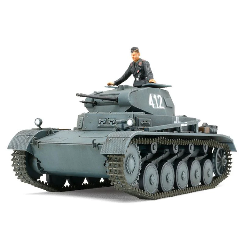 German Panzerkampfwagen II Ausf.A/B/C (French) 1/48 - Tamiya Scale Model Kit - Image 2