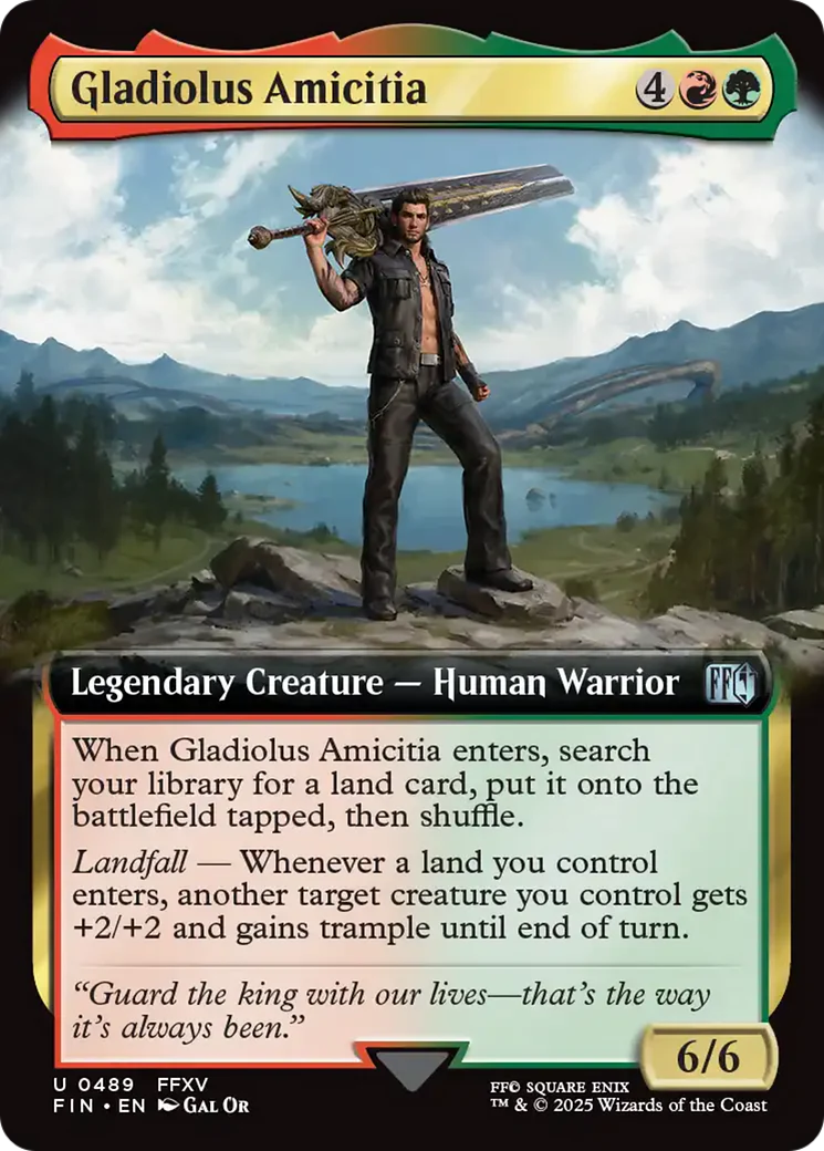 Gladiolus Amicitia (Extended Art) [FINAL FANTASY]