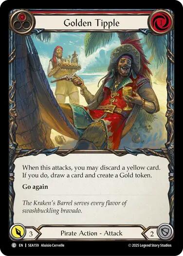 Golden Tipple (Red) [SEA159] (High Seas)