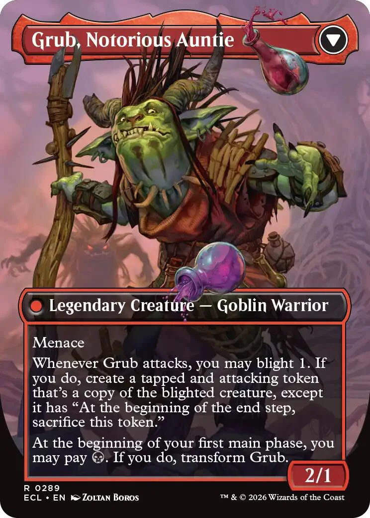 Grub, Storied Matriarch (Borderless) [Lorwyn Eclipsed] - Image 2