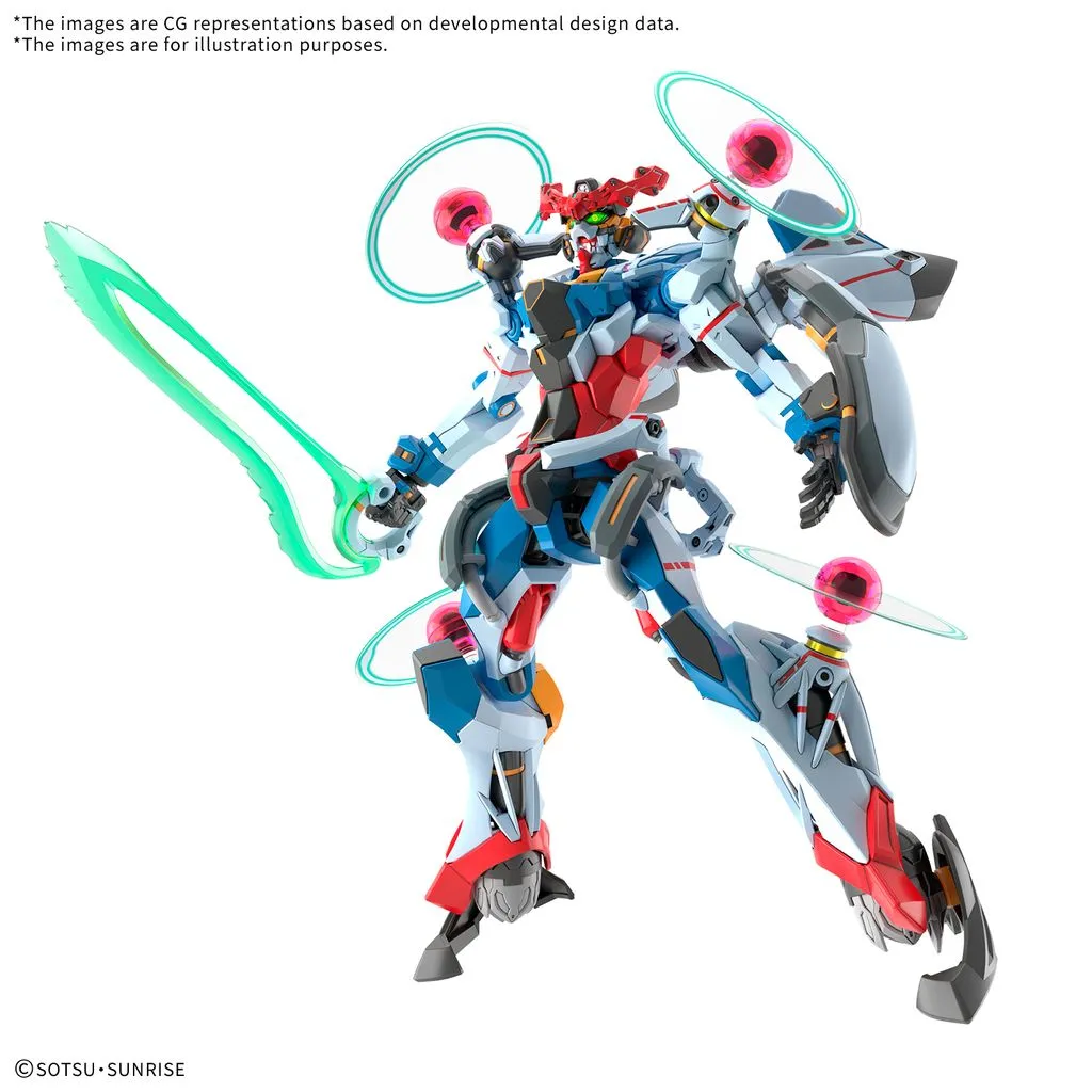 Gundam: High Grade - 1/144 GQuuuuuuX(Endymion Unit Awakened) - Image 2