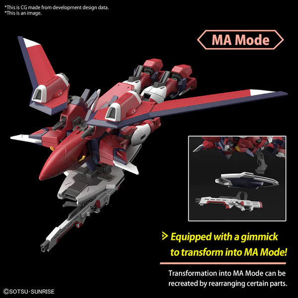 Gundam: High Grade Cosmic Era 1/144 Immortal Justice Gundam - Image 4