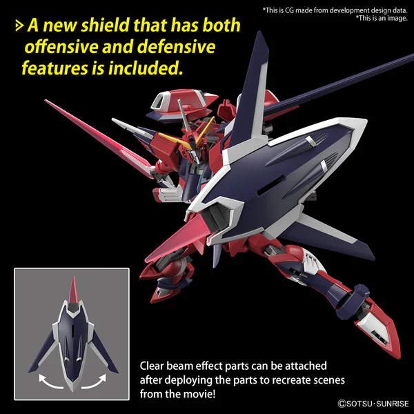 Gundam: High Grade Cosmic Era 1/144 Immortal Justice Gundam - Image 5