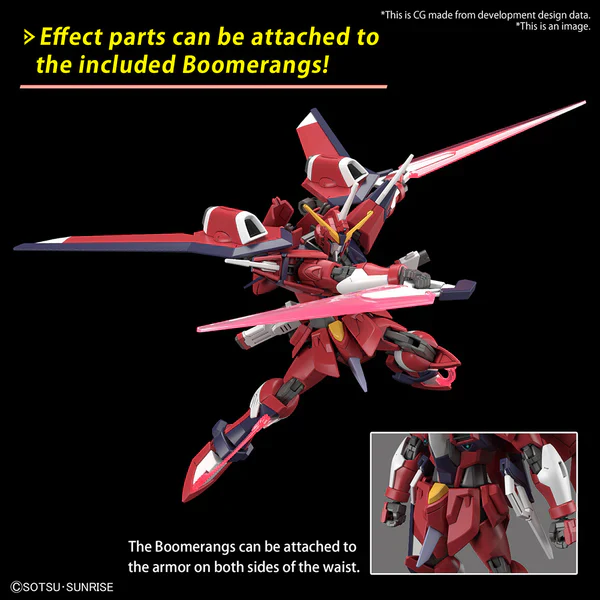 Gundam: High Grade Cosmic Era 1/144 Immortal Justice Gundam - Image 6