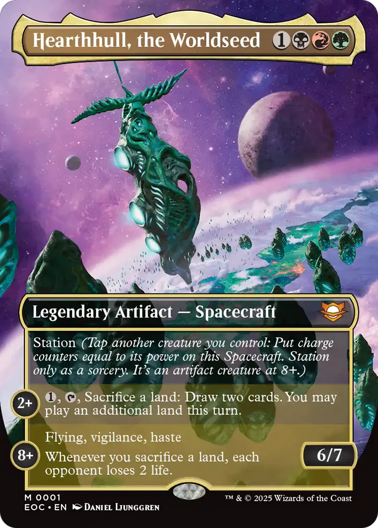 Hearthhull, the Worldseed (Borderless) [Edge of Eternities Commander]