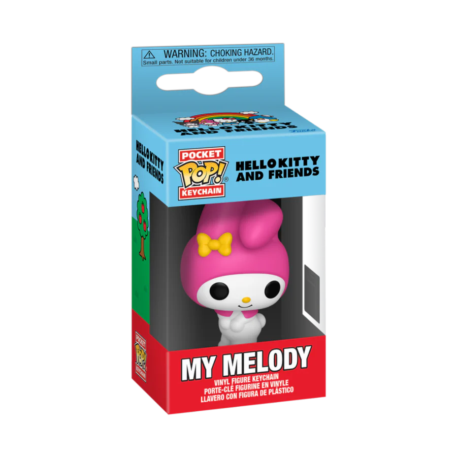 Hello Kitty - My Melody Pop! Keychain