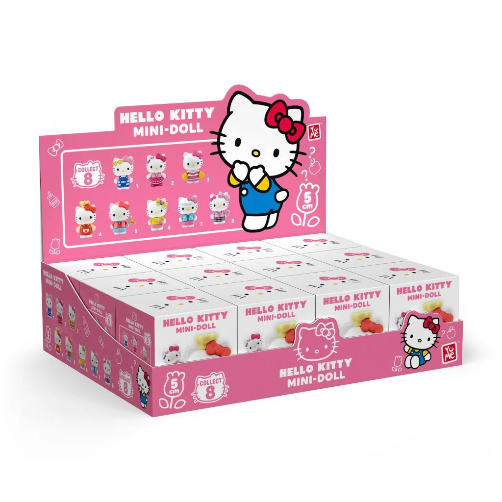 HELLO KITTY - YuMe 5cm Mini Doll Figurine Collection PDQ - Cute Outfit Series - Image 2