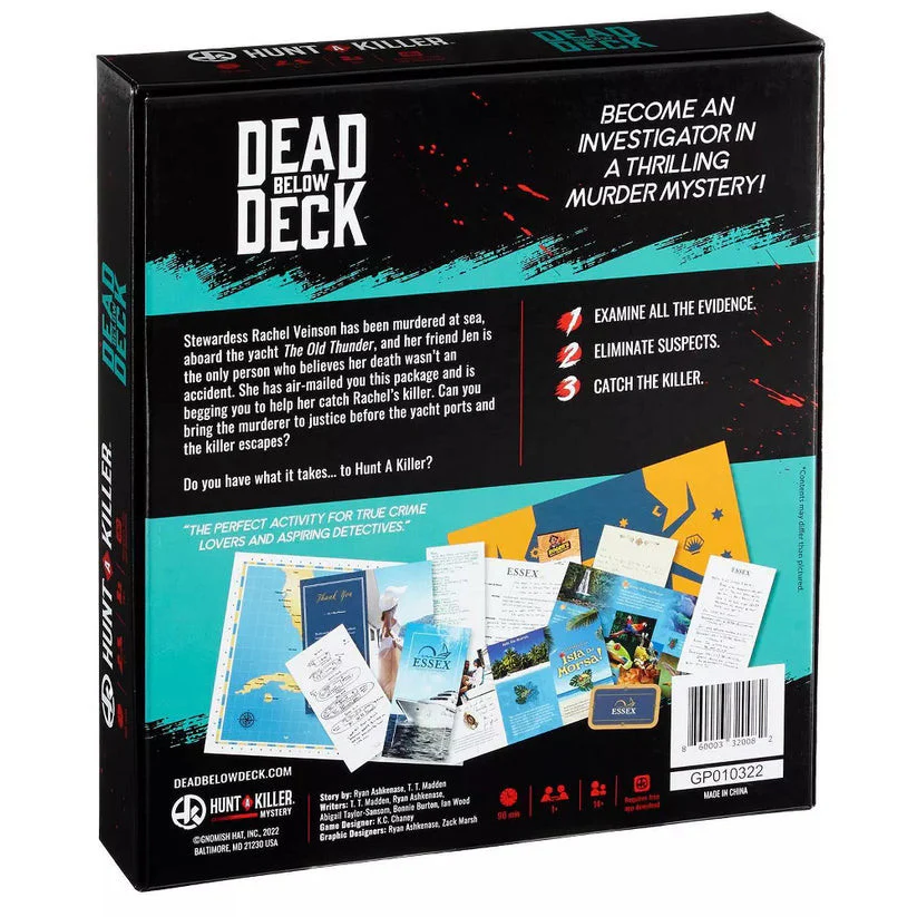 Hunt A Killer - Dead Below Deck - Image 2