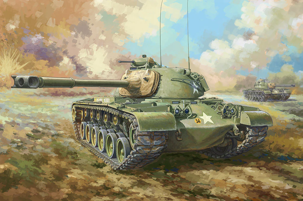 I Love Kit 1/35 M48A1 MBT Plastic Model Kit - Image 2