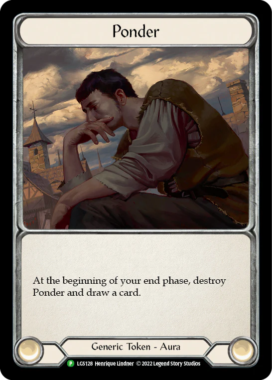 Inertia // Ponder [LGS127 // LGS128] (Promo)  Cold Foil - Image 2