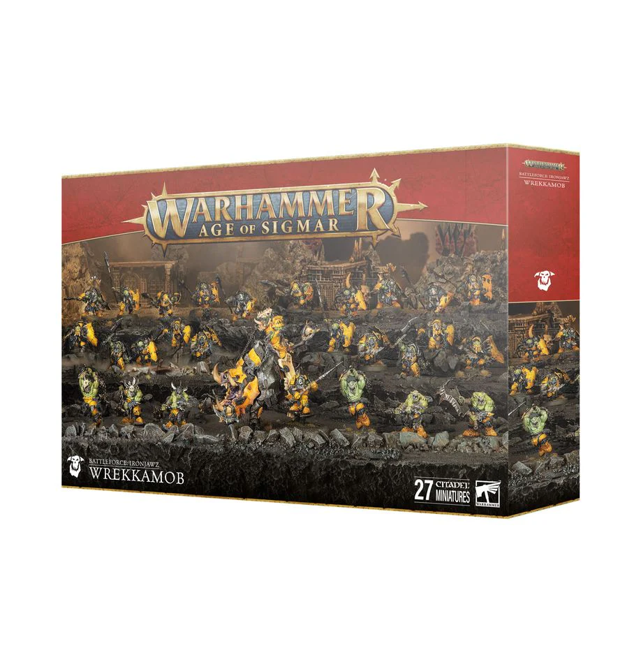 Age of Sigmar: Ironjawz Battleforce: Wrekkamob