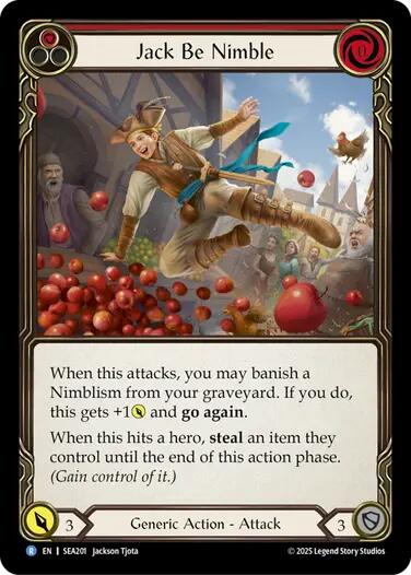 Jack Be Nimble [SEA201] (High Seas)  Rainbow Foil