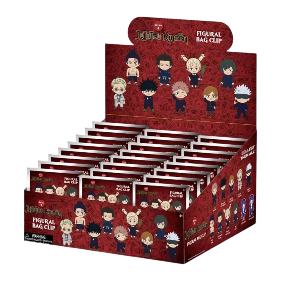 Jujutsu Kaisen - 3D PVC Bag Clips Blind Bag Series 4