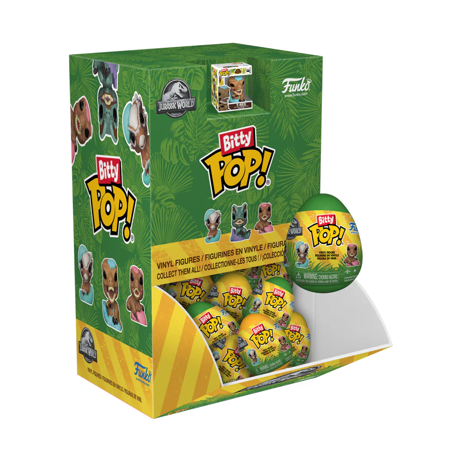 Jurassic World - Bitty Pop! Eggs Blind Assortment (Display of 24)
