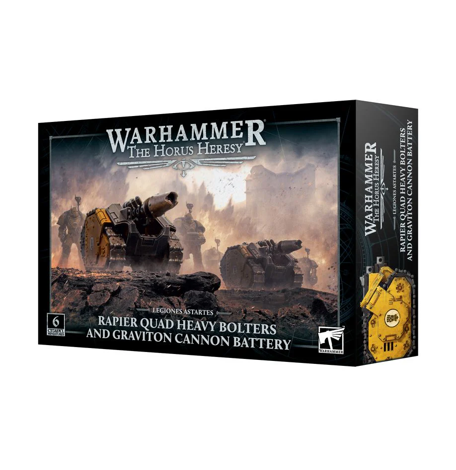 Warhammer: The Horus Heresy: Legiones Astartes Rapier Quad Heavy Bolters and Graviton Cannon Battery