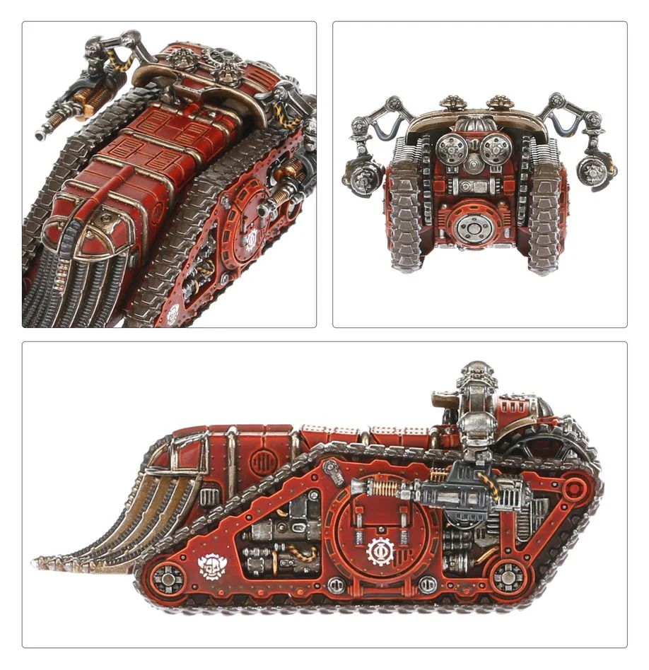 Legions Imperialis: Mechanicum Karacnos Assault Tank Squadron - Image 3