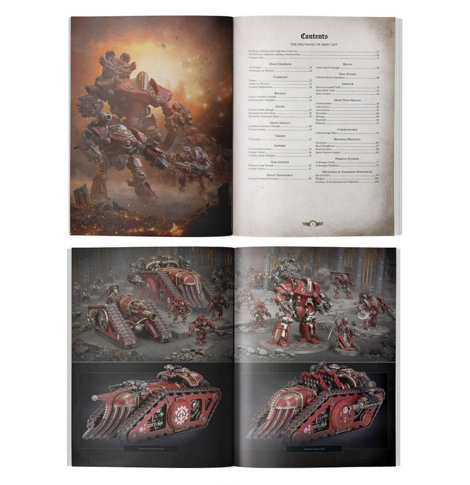Warhammer: The Horus Heresy: Liber Mechanicum: Forces of the Taghmata Army Book - Image 2