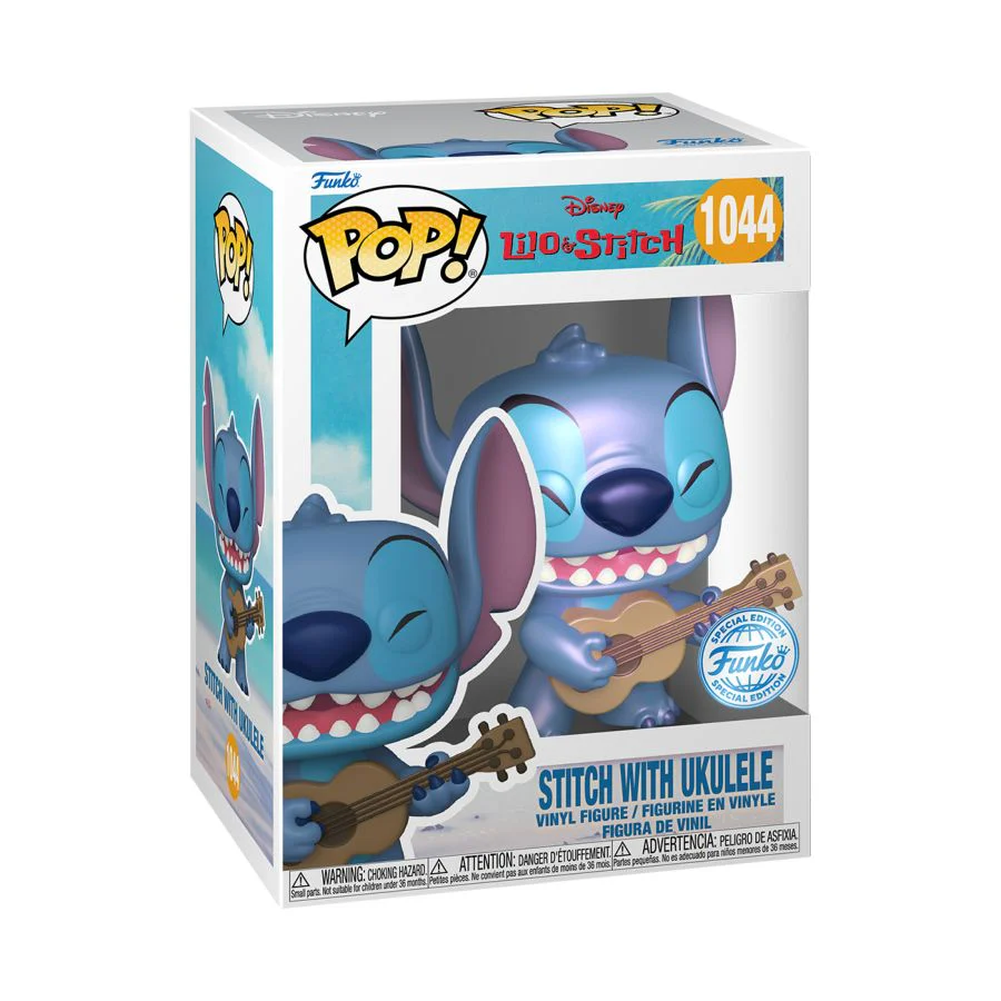 Lilo & Stitch #1044 - Stitch with Ukelele Vinyl (Copy) - Image 2