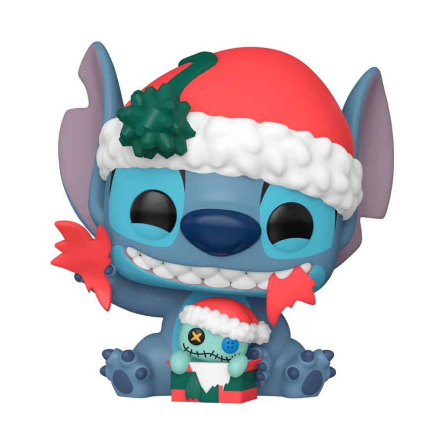Lilo & Stitch #1522 - Stitch Unwrapping Gift US Exclusive Pop! Vinyl [RS] - Image 2