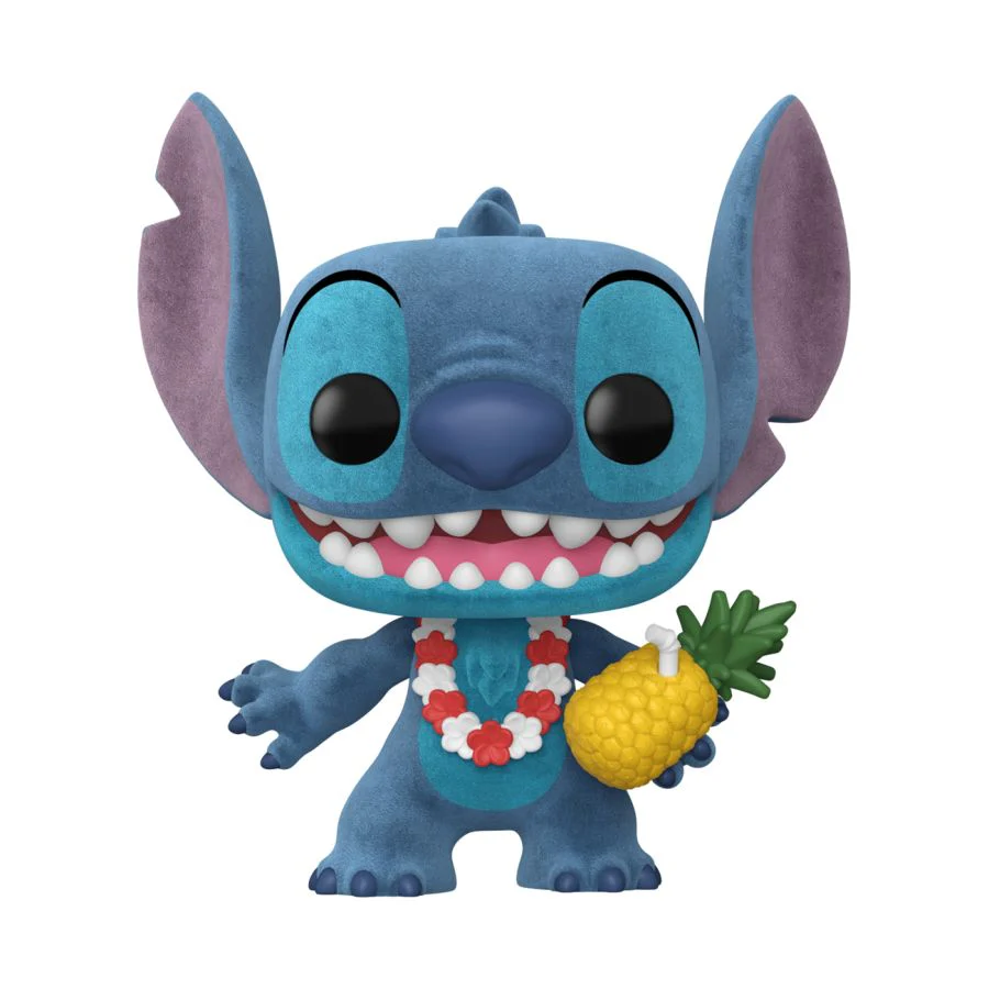 Lilo & Stitch #1567 - Luau Stitch Flocked Pop! - Image 2