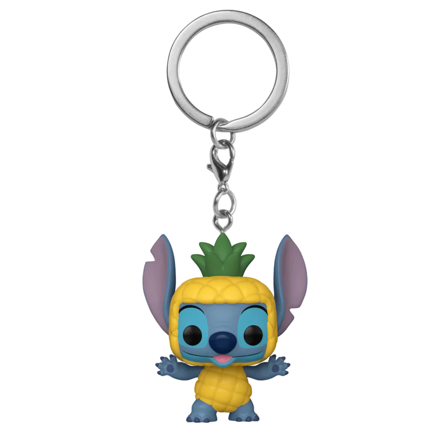Lilo & Stitch - Stitch as Pineapple Pop! Keychain - Image 2