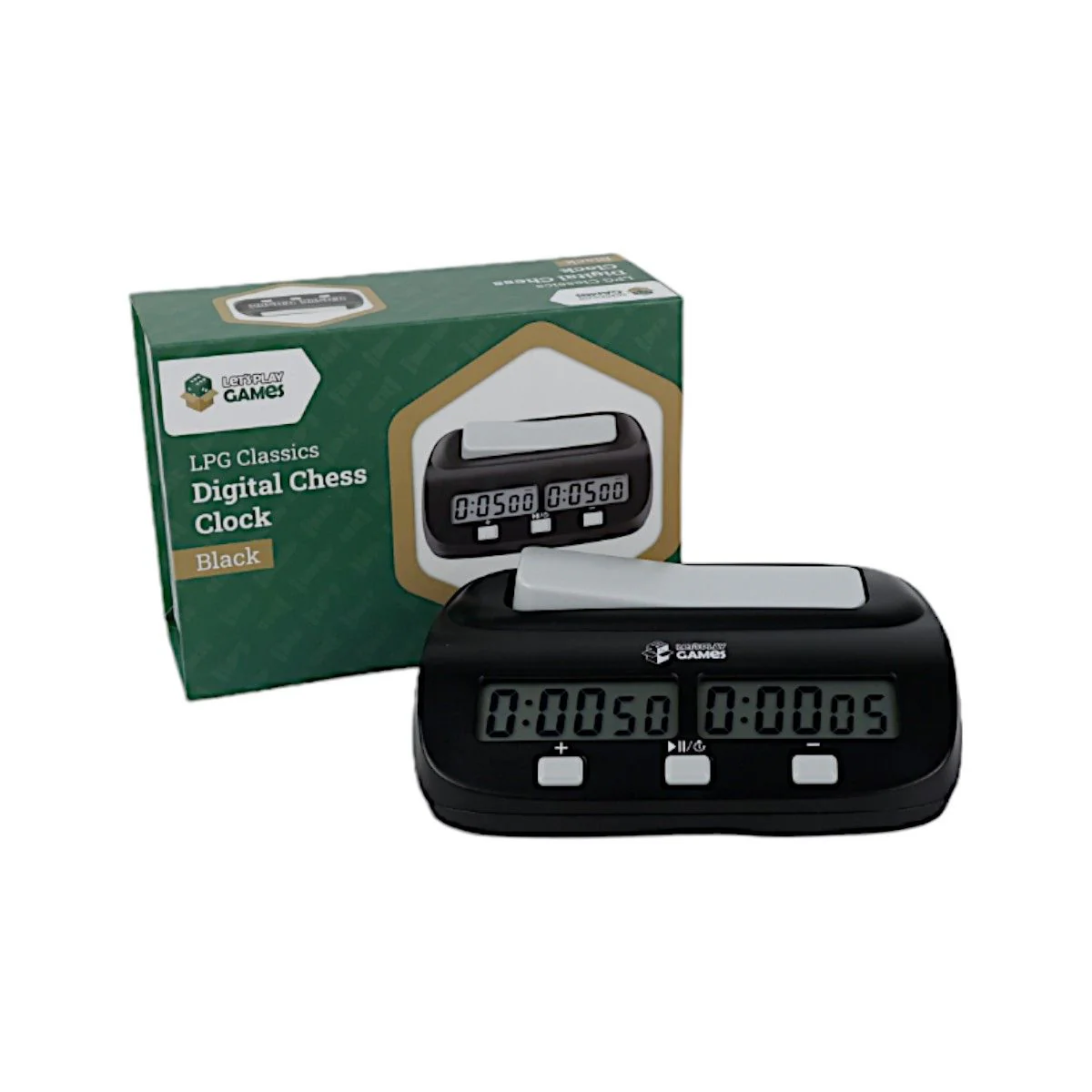 LPG Essentials Electronic Chess Clock - Black - Image 2