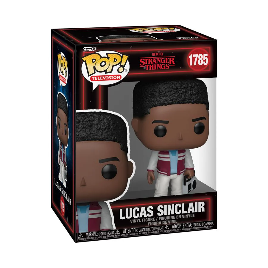 Lucas Sinclair with Boombox #1785 Stranger Things Pop! Vinyl