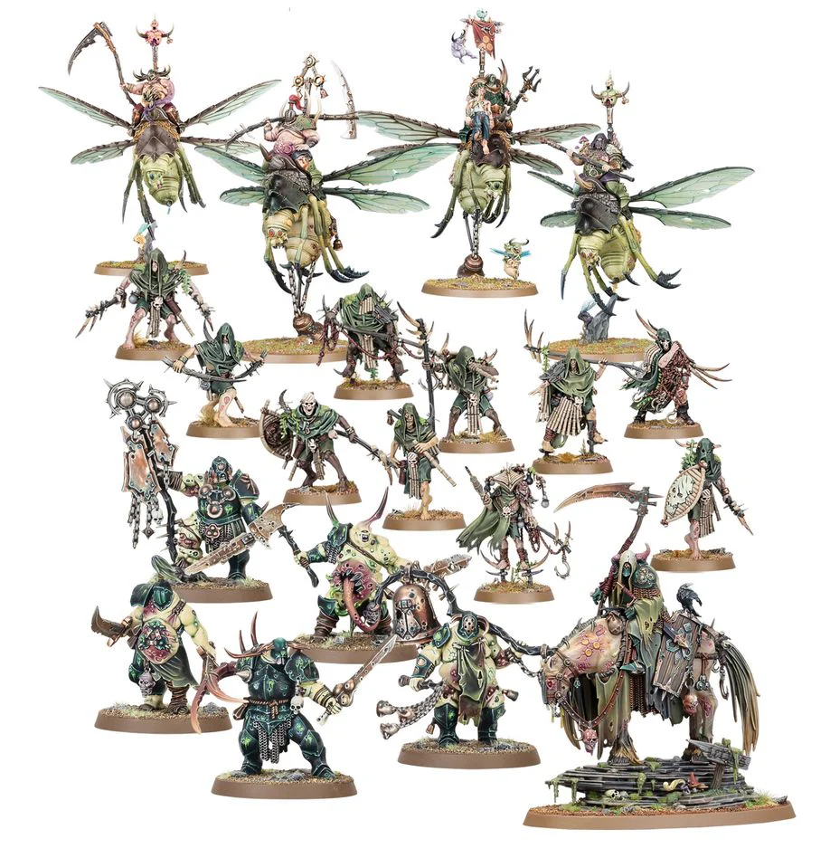 Age of Sigmar: Maggotkin of Nurgle Battleforce: Shudderblight Cyst - Image 2