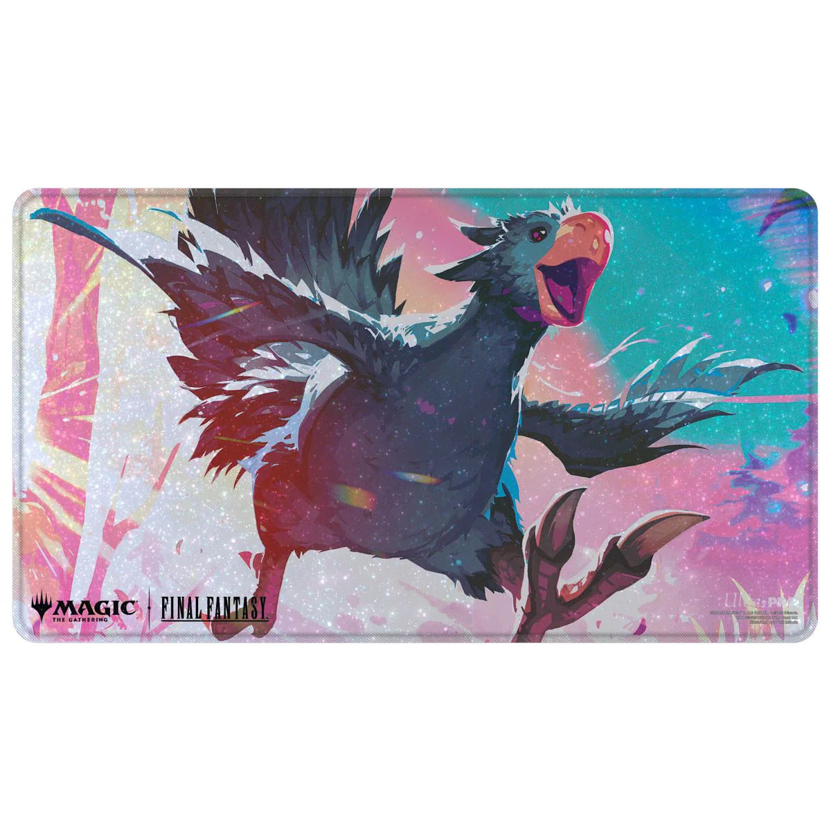 Magic: The Gathering - Final Fantasy - Ultra Pro Holofoil Playmat - Traveling Chocobo Black