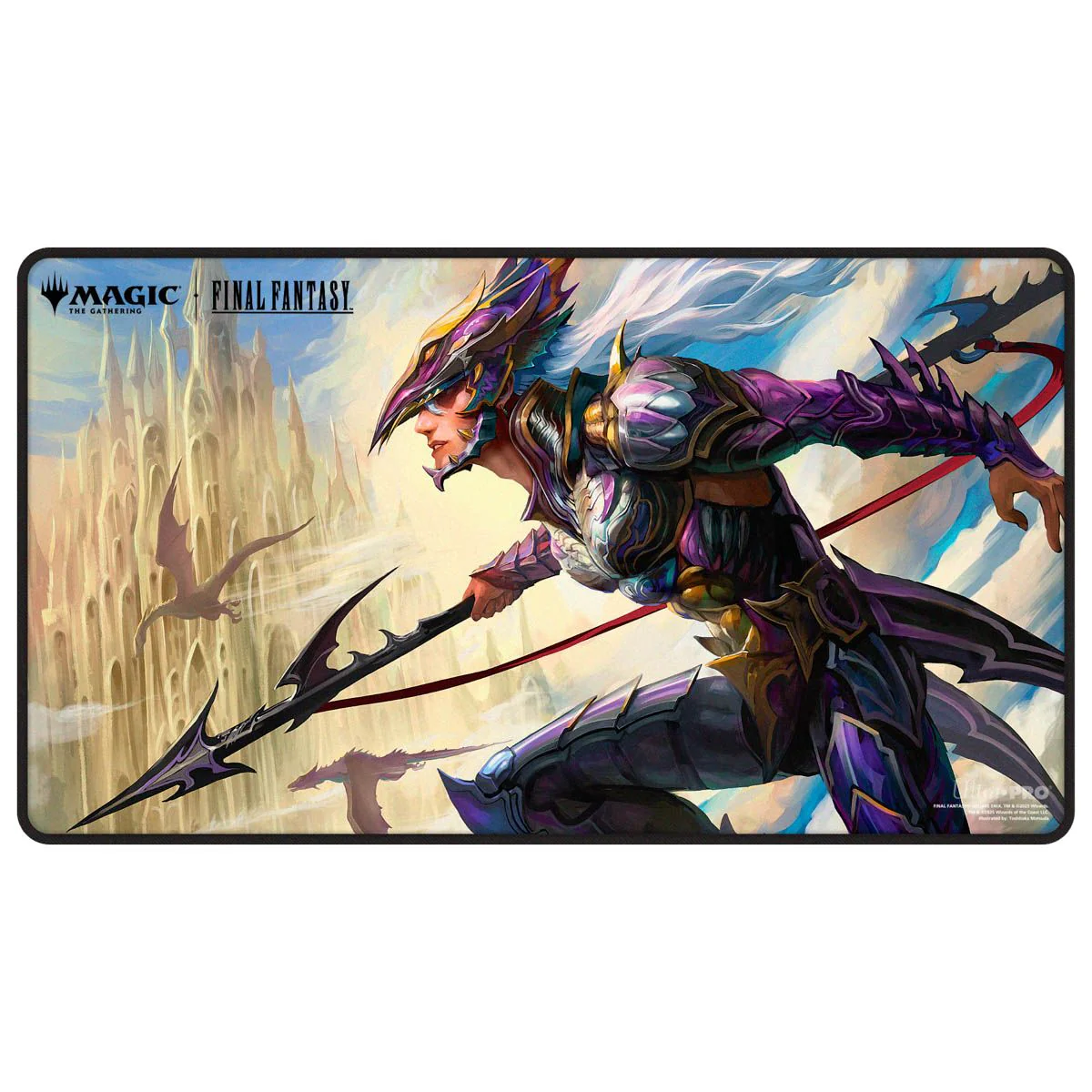 Magic: The Gathering - Final Fantasy - Ultra Pro Stitched Edge Playmat - Kain, Traitorous Dragoon