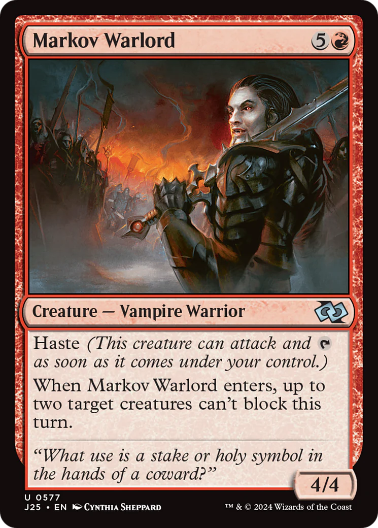 Markov Warlord [Foundations Jumpstart]