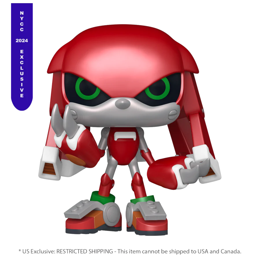 Metal Knuckles #1015 NYCC 2024 Sonic Exclusive Pop! Vinyl [RS] - Image 2
