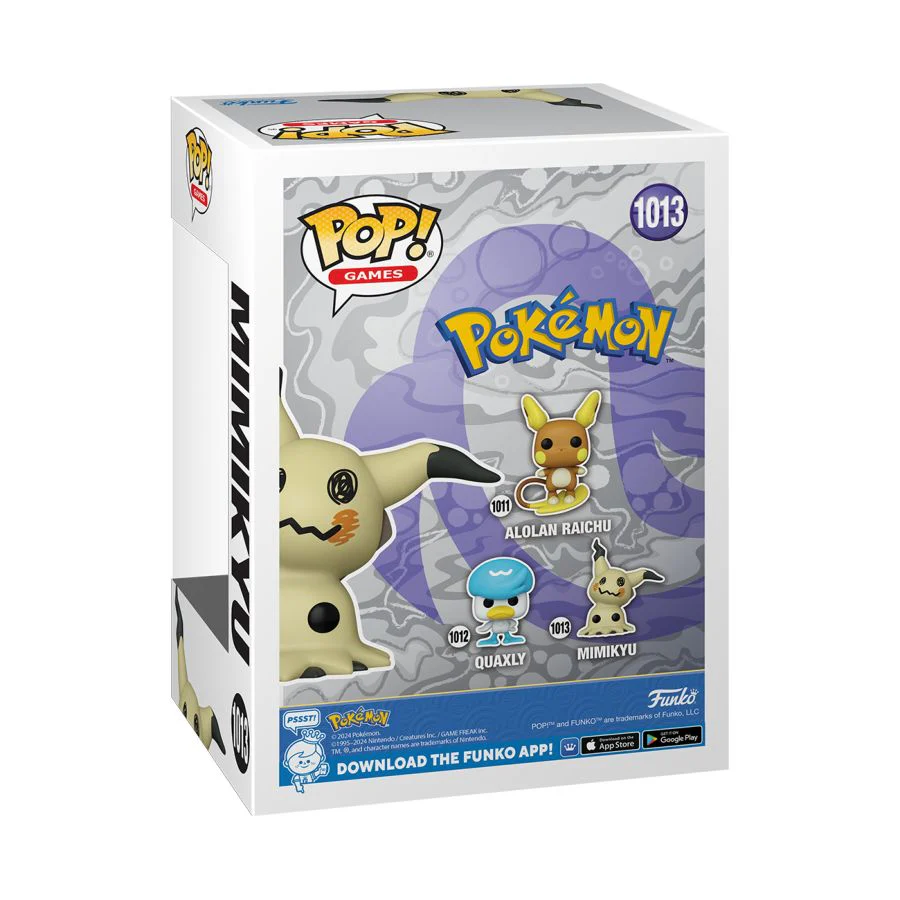 Mimikyu #1013 Pokemon Pop! Vinyl [RS] - Image 3