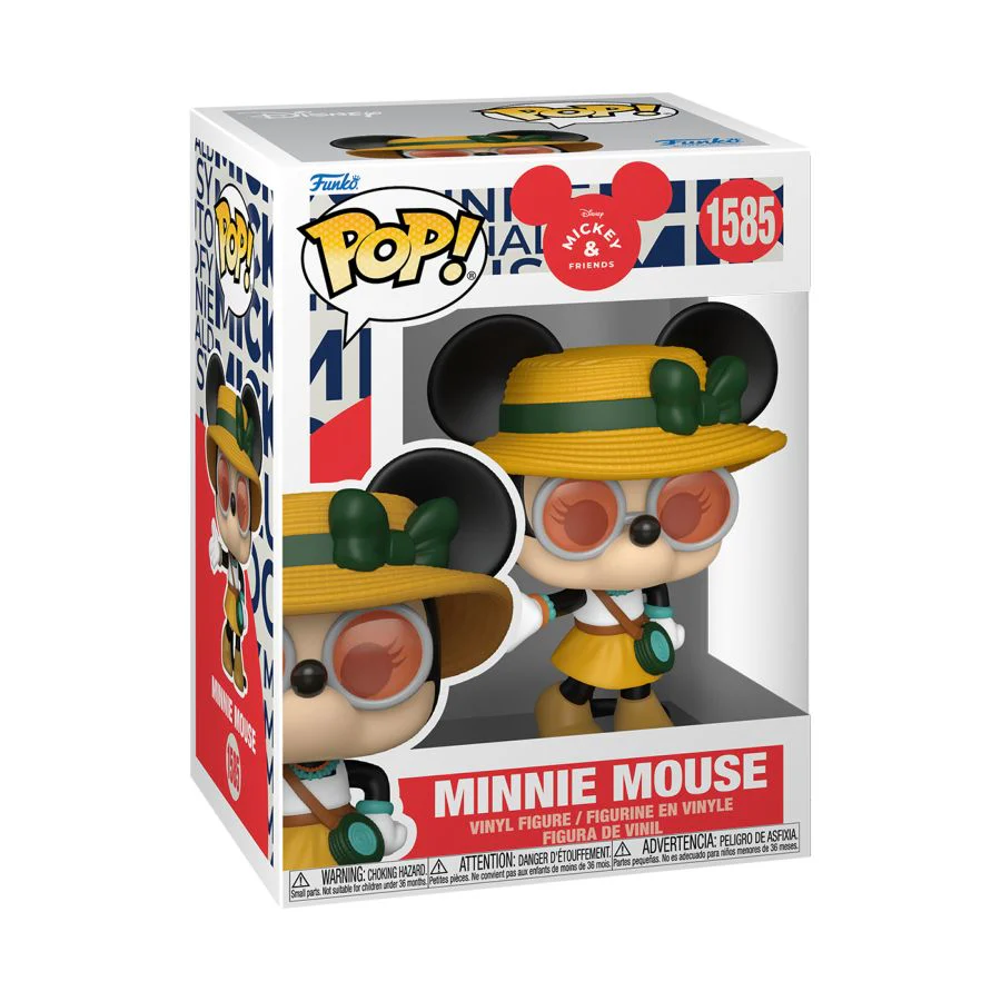Minnie Mouse (Festival) #1585 Disney: Excellent 8 Pop! Vinyl