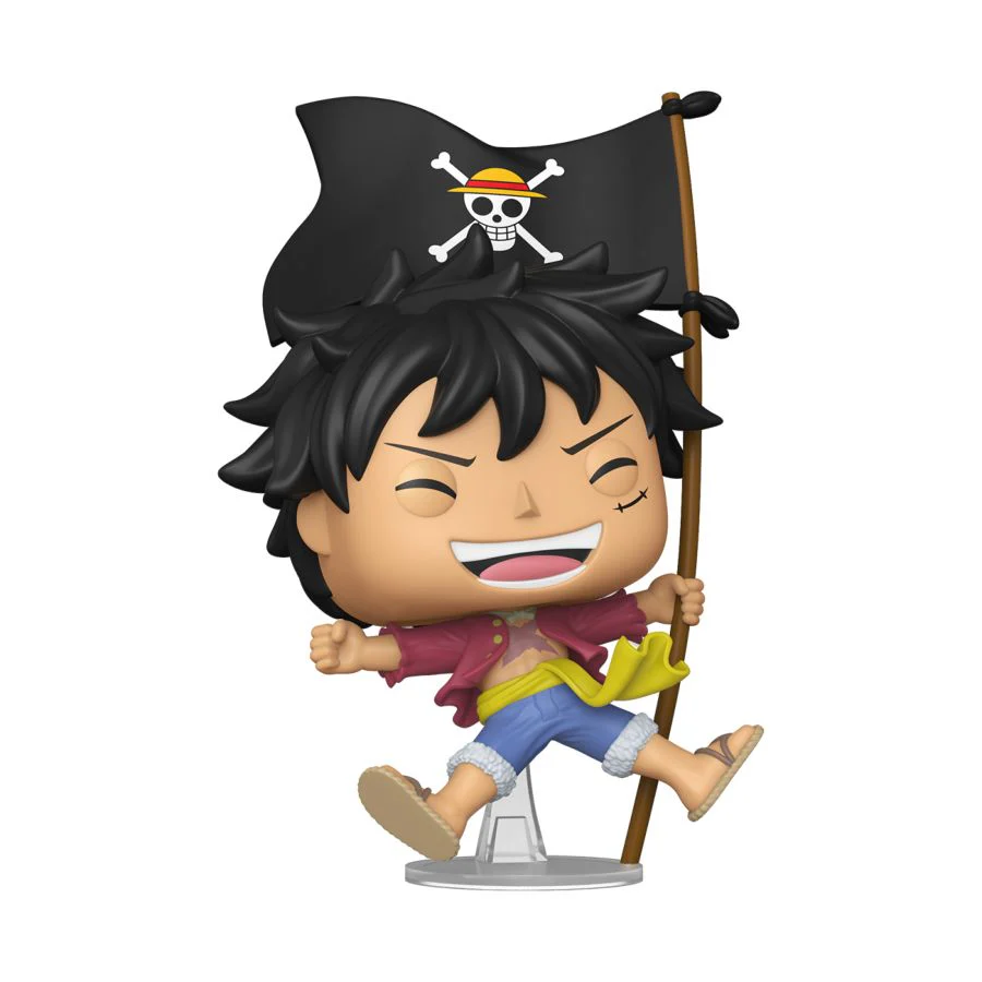 Monkey D. Luffy (With Flag) #2214 One Piece Pop! Vinyl - Image 2
