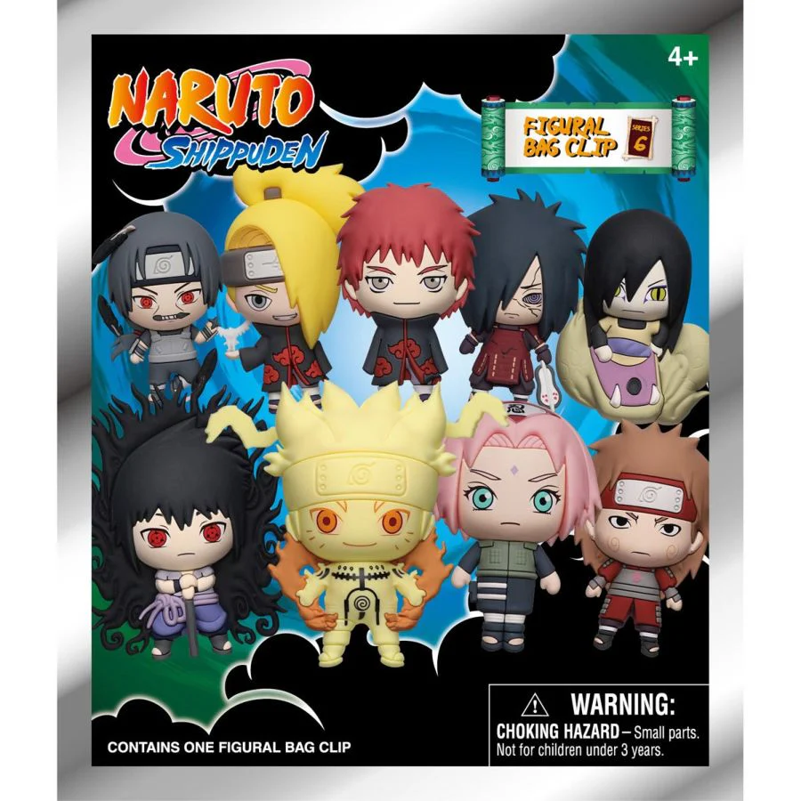 Naruto - 3D PVC Bag Clips (Series 6) Blind Bag - Image 3