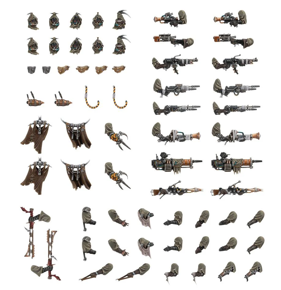 Necromunda: Ash Waste Nomads: Weapons & Upgrades